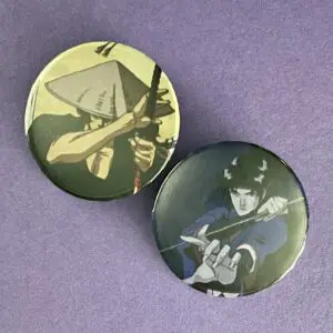 Ninja Scroll Pins